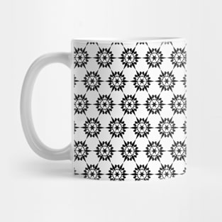 Black & White Print Mug